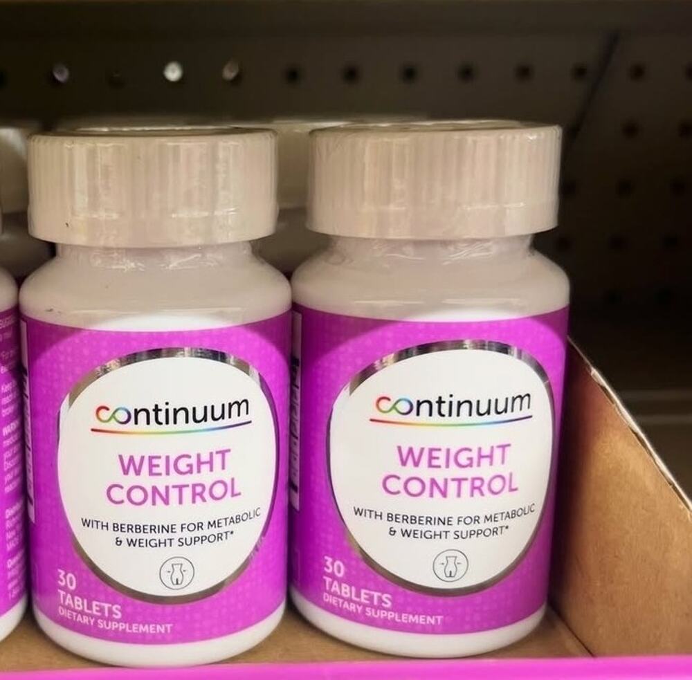 Continuum Weight Management pills Berberine Tablets 30 Count NEW Sealed Diet